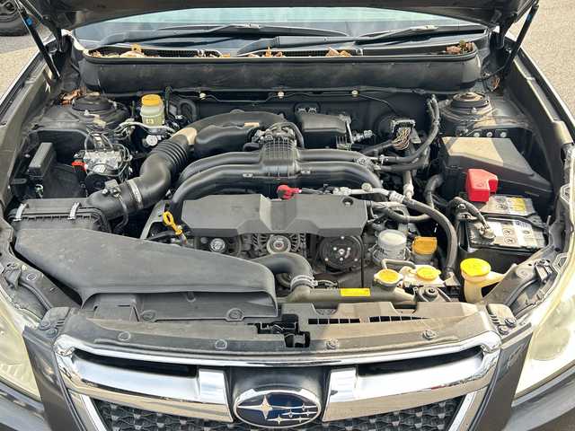 スバル レガシィ ツーリングワゴン 2．5i Lパッケージ 山口県 2012(平24)年 8.1万km ダークグレーメタリック 社外HDDナビ/ワンセグTV/バックカメラ/スマートキー＆プッシュスタート/社外レーダー探知機/横滑り防止装置/アイドリングストップ/前席パワーシート/キセノンライト/フォグライト/オートライト/オールオートパワーウィンドゥ/クルーズコントロール/パドルシフト/保証書・取説/スペアキー1個