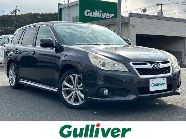 スバル レガシィ ツーリングワゴン 2．5i Lパッケージ 山口県 2012(平24)年 8.1万km ダークグレーメタリック 社外HDDナビ/ワンセグTV/バックカメラ/スマートキー＆プッシュスタート/社外レーダー探知機/横滑り防止装置/アイドリングストップ/前席パワーシート/キセノンライト/フォグライト/オートライト/オールオートパワーウィンドゥ/クルーズコントロール/パドルシフト/保証書・取説/スペアキー1個