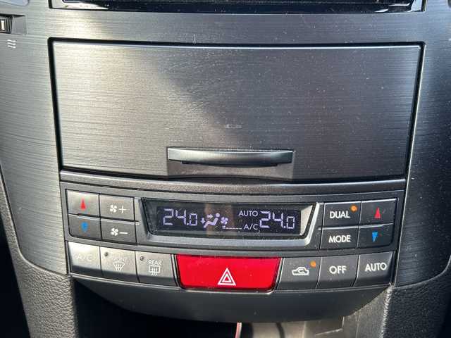 スバル レガシィ ツーリングワゴン 2．5i Lパッケージ 山口県 2012(平24)年 8.1万km ダークグレーメタリック 社外HDDナビ/ワンセグTV/バックカメラ/スマートキー＆プッシュスタート/社外レーダー探知機/横滑り防止装置/アイドリングストップ/前席パワーシート/キセノンライト/フォグライト/オートライト/オールオートパワーウィンドゥ/クルーズコントロール/パドルシフト/保証書・取説/スペアキー1個