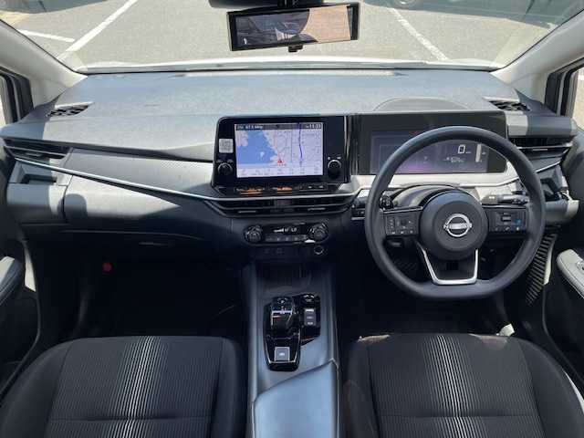 日産 ノート X 長崎県 2023(令5)年 6.7万km ピュアホワイトパール 純正メモリーナビ/BT/USB/HDMI/フルセグTV/アラウンドビューモニター/エマージェンシーブレーキ/プロパイロット/デジタルインナーミラー/ステアリングスイッチ/ハンドル支援/オートマチックハイビーム/コーナーセンサー前後/ビルトインETC2.0/スマートキー×2
