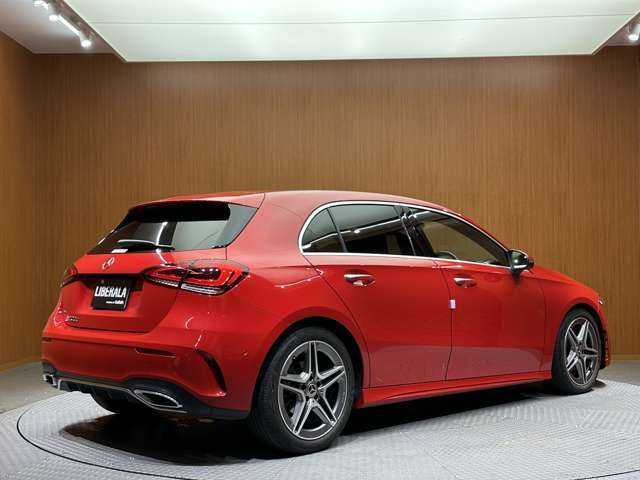 メルセデス・ベンツ Ａ２００ｄ AMGライン 千葉県 2019(令1)年 4.6万km ジュピターレッド ＡＣＣ　/半革シート　/ナビ　/ＴＶ　/Ｂカメラ　/電動シート　/シートヒーター　/アクティブパーキングアシスト　/ＬＥＤヘッドライト　/オートハイビーム　/衝突軽減Ｂ　/ＢＳＭ　/ＬＫＡ　/ＥＴＣ　/ドラレコ　/禁煙車