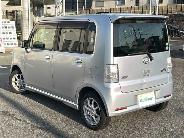 ダイハツ ムーヴ コンテ カスタム G 愛知県 2013(平25)年 4.7万km ブライトシルバーメタリック /禁煙車//ワンオーナー//新車保証書//取扱説明書//電動格納ウィンカーミラー//社外オーディオ//スマートキー//ドアバイザー//HIDライト//純正１４インチアルミ//純正フロアマット