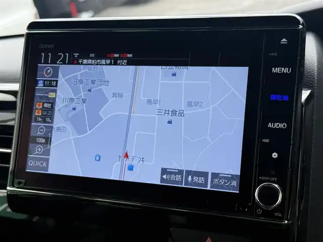 ホンダ Ｎ ＢＯＸ カスタム EX 千葉県 2021(令3)年 2.2万km プラチナホワイトパール SDナビゲーション/Bluetooth機能/バックカメラ/フルセグ/前後ドラレコ/ETC/純正14インチAW/パーキングセンサー/スマートキー/シーケンシャルウィンカー/ウィンカーミラー/LEDヘッドライト