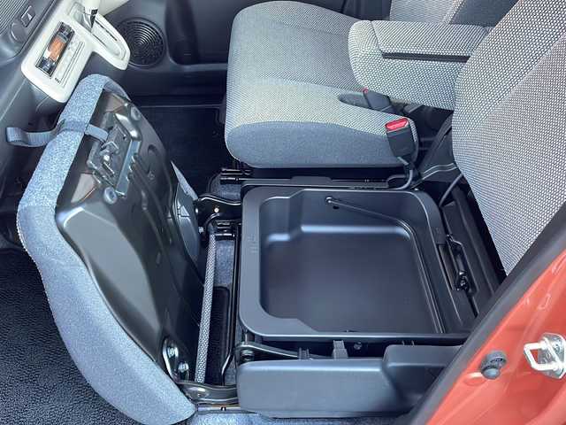 スズキ ワゴンＲ スマイル HYBRID X 青森県 2021(令3)年 2.7万km コーラルオレンジメタリック/アーバンブラウン2トーン 4WD/社外8インチメモリナビ・フルセグTV/CD・DVD・Bluetooth・SD/バックカメラ/両側パワースライドドア/前席シートヒーター/セーフティサポート/デュアルカメラブレーキサポート/誤発進抑制機能/レーンキープアシスト/コーナーセンサー/横滑り防止機能/LEDヘッドライト/フォグライト/ウインカーミラー/OP 2トーンルーフ/保証書・取扱書