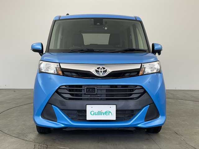 トヨタ タンク G－T 兵庫県 2018(平30)年 3万km ファインブルーマイカメタリック ・carrozzeriaディスプレイオーディオ（CD/DVD/BT）/・両側パワースライドドア/・スマートアシスト/・ビルトインETC/・クルーズコントロール/・衝突軽減ブレーキ/・レーンキープアシスト/・ヘッドライトレベライザー/・シートヒーター/・社外15インチAW/・オートライト/・ハロゲンライト/・社外フロアマット/・前方ドライブレコーダー/・プッシュスタート/・スマートキー