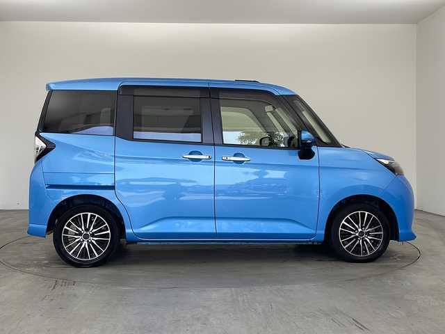 トヨタ タンク G－T 兵庫県 2018(平30)年 3万km ファインブルーマイカメタリック ・carrozzeriaディスプレイオーディオ（CD/DVD/BT）/・両側パワースライドドア/・スマートアシスト/・ビルトインETC/・クルーズコントロール/・衝突軽減ブレーキ/・レーンキープアシスト/・ヘッドライトレベライザー/・シートヒーター/・社外15インチAW/・オートライト/・ハロゲンライト/・社外フロアマット/・前方ドライブレコーダー/・プッシュスタート/・スマートキー