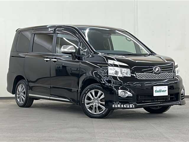 トヨタ ヴォクシー ZS 煌Ⅱ 道央・札幌 2012(平24)年 8万km ブラック /社外ディスプレイオーディオ//バックカメラ//フリップダウンモニター//両側パワースライドドア//ETC//プッシュスタート//オートライト//純正フロアマット//純正ドアバイザー//ダブルエアバック