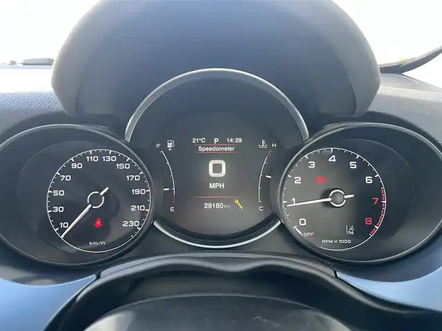 フィアット ５００Ｘ インディゴ 山梨県 2020(令2)年 3万km 青 150台限定車 /1オナ/ACC /純正ディスプレイオーディオ/AppleCarPlay/androidauto/Ｂカメラ　/ＬＥＤヘッド　/オートハイビーム　/ＢＳＡ　/黒革　/前席パワーシート　/前席シートヒーター　/空気圧センサー　/前後ドラレコ　/純正１８インチＡＷ