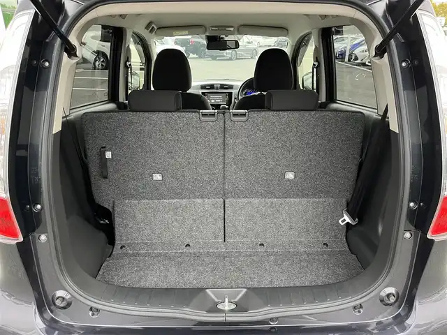 日産 デイズ HWS X Vセレ +SeftyⅡ 奈良県 2015(平27)年 1.7万km プレミアムパープルP 純正ナビ　[MC314D-W]/フルセグＴＶ　/衝突被害軽減システム /LEDヘッドライト /スマートキー /プッシュスタート　/ＥＴＣ /電動格納ミラー /フォグライト /純正14インチAW /アイドリングストップ /革巻きステアリング