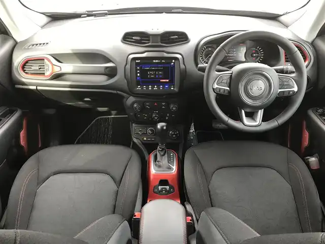 クライスラー・ジープ レネゲード トレイルホーク 4xe 鳥取県 2021(令3)年 5.1万km 黒 ４・W・D・ターボ車/純正ナビ/フルセグ/BT/USB/AUX/バックカメラ/衝突軽減システム/レーンキープアシスト/コーナーセンサー/ヒルスタートアシスト/クルーズコントロール/ETC2.0/LEDヘットライト/純正17インチアルミホイール/ルーフレール/プッシュエンジンスタート/スマートキー/フロアマット