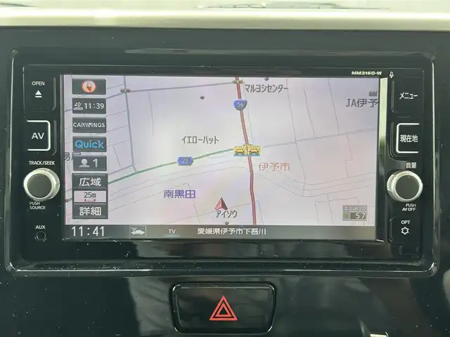 日産 デイズ ルークス ハイウェイスター Gターボ 愛媛県 2017(平29)年 3.5万km モカブラウンP 全方位カメラ/革ステアリング/ステアスイッチ/フォグランプ/ＬＥＤライト/オートライト/オートマッチハイビーム/フルセグＴＶ/クルーズコントロール/ドライブレコーダー/ＥＴＣ/純正ＡＷ/純正フロアット/ベンチシート/Bluetooth/横滑り防止装置/ABS/レーンキープアシスト/衝突軽減システム