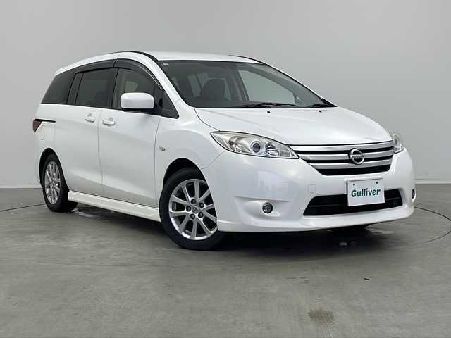 日産 ラフェスタ ハイウェイスターG 新潟県 2011(平23)年 13.1万km クリスタルパールホワイト 純正ディーラーOPナビ/バックカメラ/片側パワースライドドア/ステアリングスイッチ/社外レーダー/HIDヘッドライト/社外AW（スタッドレイスタイヤ）積込み