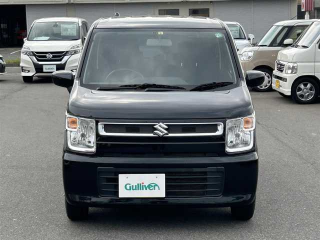 スズキ ワゴンＲ FA 群馬県 2022(令4)年 4.5万km 黒 MT車/ワンオーナー/ワンセグテレビ/バックカメラ/アイドリングストップ/ドアバイザー/ETC/ABS/ベンチシート/フロアマット純正/スペアキー1本/アルミホイール純正/オートライト
