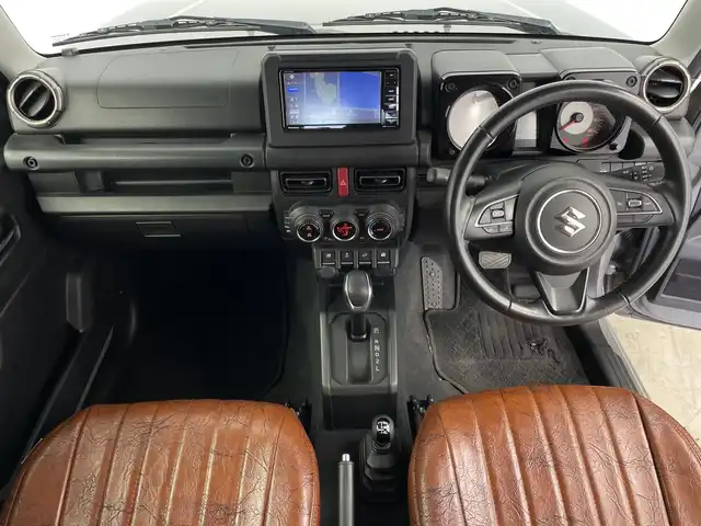 スズキ ジムニー シエラ JC 鹿児島県 2020(令2)年 5.1万km ミディアムグレー 社外SDナビ/・フルセグTV・CD・Bluetooth/スズキセーフティサポート/ドライブレコーダー/クルーズコントロール/社外16インチアルミホイール/ドアバイザー/ヘッドライトウォッシャー/LEDヘッドライト/オートライト/オートハイビーム/シートカバー/フロアマット/オートエアコン