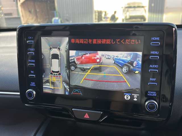 トヨタ ヤリスクロス ハイブリッド Z 宮城県 2020(令2)年 5.8万km ブラックマイカ Toyota Safety Sense/・プリクラッシュセーフティ/・レーントレーシングアシスト/・レーダークルーズコントロール/・オートマチックハイビーム/ブラインドスポットモニター/ヘッドアップディスプレイ/全周囲カメラ/純正8型DAナビ/・Miracast.BT.USB/・フルセグTV/ハーフレザーシート/前席シートヒーター/D席パワーシート/純正ドライブレコーダー（F）/ビルトインETC2.0/プッシュスタート/スマートキー×2/ステアリングスイッチ/LEDヘッドライト/純正18インチAW/純正フロアマット