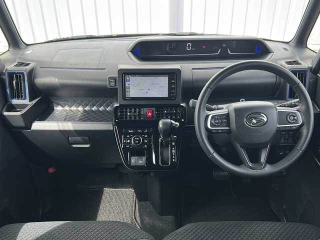 ダイハツ タント カスタム RS スタイルセレクション 三重県 2022(令4)年 2.1万km ブラックマイカメタリック 純正ナビ /バックカメラ /両側パワースライドドア/前席シートヒーター /ビルトインETC /スペアキー /レーダークルーズコントロール /レーンキープアシスト/コーナーセンサー /ステアリングスイッチ/オートホールド/電子パーキング /純正フロアマット/LEDヘッドライト /オートライト /電動格納ミラー /禁煙車