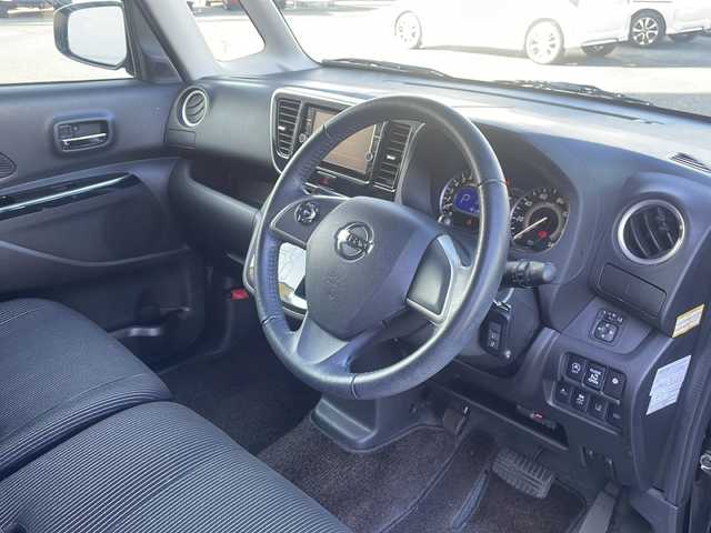 日産 デイズ ルークス ハイウェイスター Xターボ 熊本県 2018(平30)年 8万km ブラック (株)IDOMが運営する【じしゃロン熊本店】の自社ローン対象車両になります。こちらは現金ご利用時の価格です。自社ローンご希望の方は別途その旨お申付け下さい。　/純正ナビ（フルセグテレビ/DVD/CD/Bluetooth）/全方位カメラ/D席シートヒーター/コーナーセンサー/ＥＴＣ/片側パワースライドドア/コーナーセンサー/ＬＥＤヘッドライト/オートライト/スマートキー/純正アルミホイール