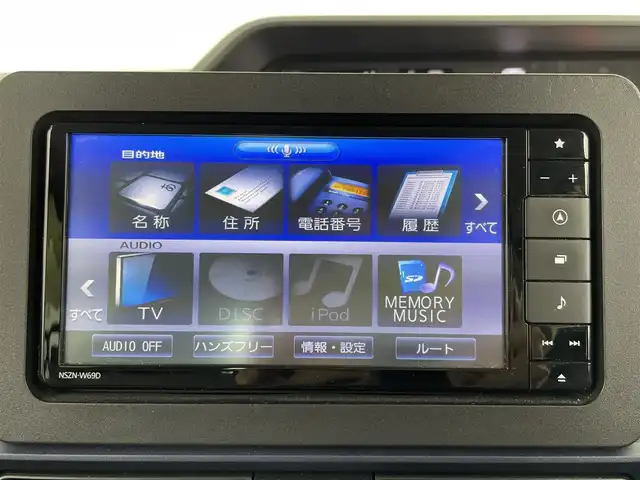 ダイハツ タント X 大分県 2023(令5)年 5.1万km ブライトシルバーメタリック スマートアシスト搭載/純正ナビ　型式：NSZN-W69D/【フルセグTV、DVD再生可、BT対応】/ステアリングスイッチ/バックカメラ/ナビ連動ドライブレコーダー（前方）/左側電動スライドドア/プッシュスタート/スマートキー/ETC/前席シートヒーター/アイドリングストップ/横滑り防止装置/電動格納ミラー/純正フロアマット/オートライト/LEDヘッドライト/コーナーセンサー/保証書、取説、スペアキー有り