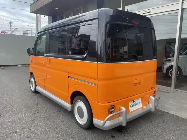 スズキ エブリィ ワゴン JPターボ 愛知県 2020(令2)年 2.7万km 黒 AIS検査4点/ワーゲンバス仕様（一部）　/キャルルック　/カスタム　/ハイルーフ　/社外ＳＤナビ　/シートカバー　/バックカメラ　/スライドドア　/スマートキー　/ＥＴＣ　/レーダーブレーキサポート　/前後ドライブレコーダー　/Ｂｌｕｅｔｏｏｔh