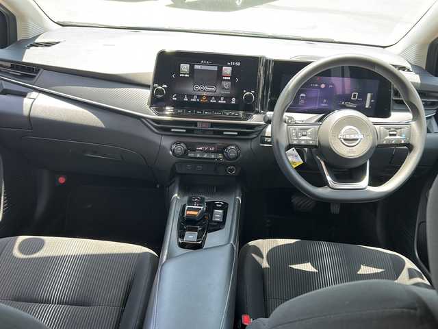日産 ノート X 宮崎県 2023(令5)年 7.7万km オーロラフレアブルーパール 純正SDナビ（applecarplay/Bluetooth/TV）/全周囲カメラ/デジタルインナーミラー/プロパイロットシステム/ステアリングリモコン/ETC2.0/置くだけ充電/プッシュスタート/スペアキー/コーナーセンサー/オートライト/オートハイビーム/純正フロアマット