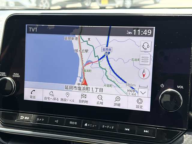 日産 ノート X 宮崎県 2023(令5)年 7.7万km オーロラフレアブルーパール 純正SDナビ（applecarplay/Bluetooth/TV）/全周囲カメラ/デジタルインナーミラー/プロパイロットシステム/ステアリングリモコン/ETC2.0/置くだけ充電/プッシュスタート/スペアキー/コーナーセンサー/オートライト/オートハイビーム/純正フロアマット