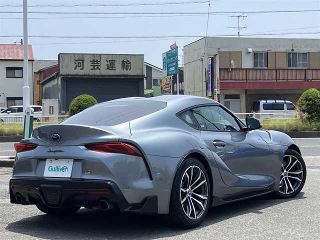 トヨタ スープラ SZ－R 三重県 2021(令3)年 6.1万km グレー ♪車検R8年7月1日/♪Toyota Supra Safety/ ・プリクラッシュセーフティ(PCS)/ ・レーンディパーチャーアラート(LDA)/ ・ブラインドスポットモニター(BSM)/♪JBLサウンド/ヘッドアップディスプレイ/純正ナビ/ ・フルセグ・BTオーディオ/ ・Apple Car Play/バックカメラ/レーダークルーズコントロール/スマートキー×2/プッシュスタート/ハーフレザーシート/前席シートヒーター/前席パワーシート(運転席メモリ付き)/LEDヘッドライト/オートライト/オートワイパー/クリアランスソナー/レーダー探知機/ドライブレコーダー/純正18インチAW/革巻ステアリング/ステアリングスイッチ/アイドリングストップ/ウィンカーミラー/フロアマット/サイド/カーテンエアバック