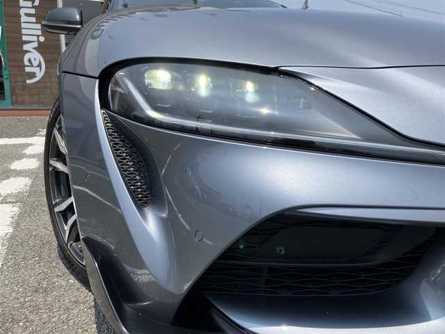 トヨタ スープラ SZ－R 三重県 2021(令3)年 6.1万km グレー ♪車検R8年7月1日/♪Toyota Supra Safety/ ・プリクラッシュセーフティ(PCS)/ ・レーンディパーチャーアラート(LDA)/ ・ブラインドスポットモニター(BSM)/♪JBLサウンド/ヘッドアップディスプレイ/純正ナビ/ ・フルセグ・BTオーディオ/ ・Apple Car Play/バックカメラ/レーダークルーズコントロール/スマートキー×2/プッシュスタート/ハーフレザーシート/前席シートヒーター/前席パワーシート(運転席メモリ付き)/LEDヘッドライト/オートライト/オートワイパー/クリアランスソナー/レーダー探知機/ドライブレコーダー/純正18インチAW/革巻ステアリング/ステアリングスイッチ/アイドリングストップ/ウィンカーミラー/フロアマット/サイド/カーテンエアバック