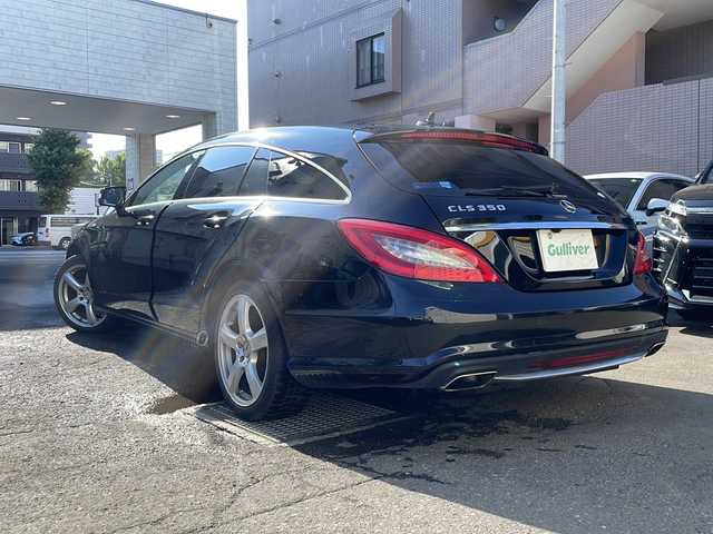メルセデス・ベンツ ＣＬＳ３５０ シューティングブレーク 道央・札幌 2013(平25)年 6.5万km オブシディアンブラック 純正ナビ(TV/BT/CD)/純正フロアマット/メモリーシート前席/パワーシート前席/シートヒーター全席/パドルシフト/サンルーフ/バックモニター/リアモニター/ETC/社外オーディオ/レザーシート/電格ミラー/社外後席用モニター