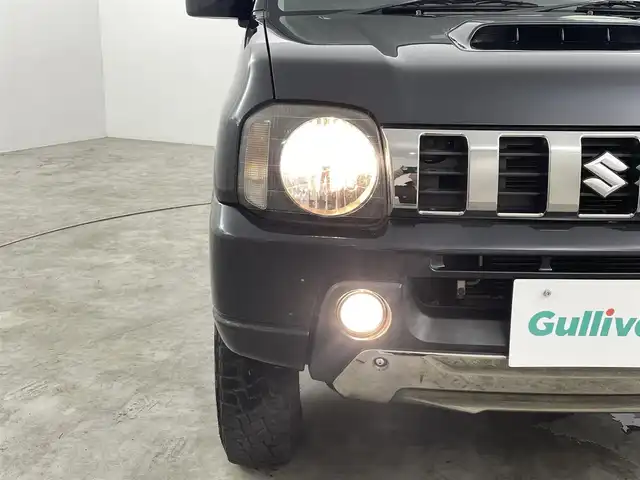 スズキ ジムニー ランドベンチャー 福島県 2015(平27)年 7.3万km ブルーイッシュブラックパール3 純正ナビ/・フルセグTV/BT/USB/CD/DVD/AM/FM/レザーシート/・シートヒーター/ステアリングリモコン/ETC/背面タイヤ/純正アルミホイール/リモコンキー/ターボ/４WD/AC/ミラーヒーター/ドアバイザー/ABS/横滑り防止装置/ハロゲンライト/フォグランプ/純正フロアマット