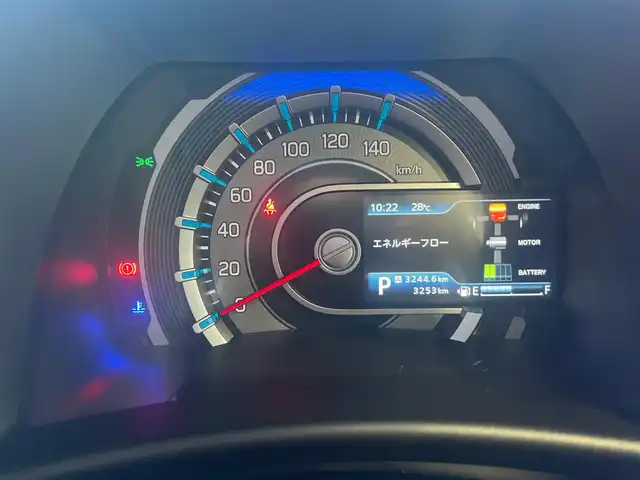 スズキ ハスラー HYBRID X 島根県 2024(令6)年 0.4万km オフブルーM オーディオレス　/前席シートヒーター　/アダプティブクルーズコントロール　/リアコーナーセンサー　/レーンアシスト　/衝突軽減ブレーキ/横滑り防止装置/アイドリングストップ　/スマートキー　/プッシュスタート　/純正ＬＥＤヘッドライト　/純正１５インチアルミホイール