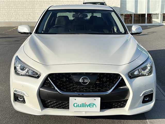 日産 スカイライン GT タイプP 香川県 2020(令2)年 3万km ブリリアントホワイトパール 純正NISSAN　Connectナビ/フルセグテレビ/アラウンドビューモニター/ドライブレコーダー/運転席/助手席パワーシート/レザーシート/運転席/助手席シートヒーター/前後コーナーセンサー/ETC