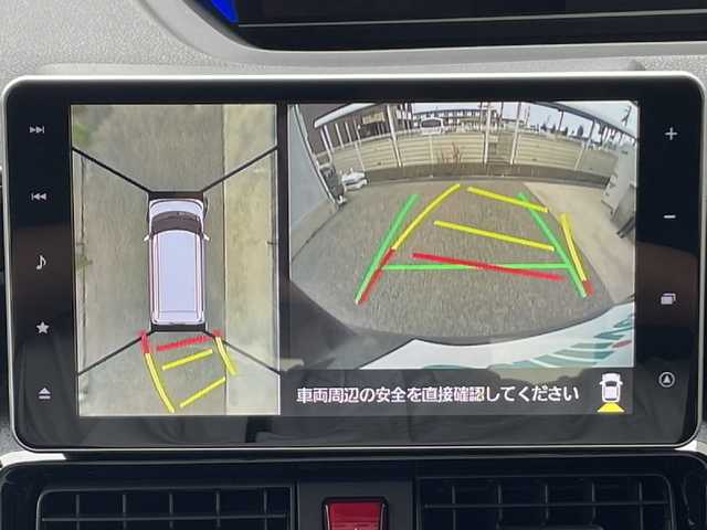 ダイハツ タント カスタム RS スタイルセレクション 滋賀県 2020(令2)年 4.2万km パールブラック 両側パワースライドドア/純正9インチナビ/（AM/FM/CD/DVD/フルセグ/Bluetooth）/バックカメラ/全周囲カメラ/ドライブレコーダー/ETC/クルーズコントロール/プリクラッシュブレーキアシスト/横滑り防止装置/コーナーセンサー/アイドリングストップ/運転席・助手席シートヒーター/電動格納ミラー/オートライト/LEDヘッドライト/プッシュスタート/スマートキー/スペアキー/オートエアコン/USB端子/純正フロアマット