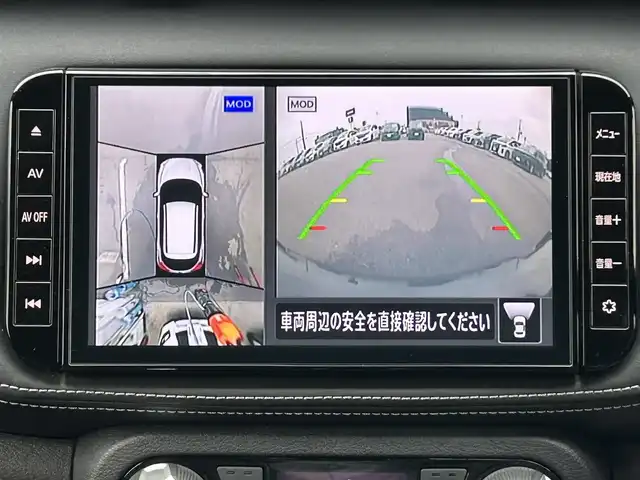 日産 キックス X 兵庫県 2022(令4)年 5万km ブリリアントホワイトパール/ピュアブラック 2トーン 純正SDナビ/フルセグテレビ/BTオーディオ/CD/DVD再生機能/全方位カメラ/デジタルインナーミラー/純正エアロ（フロント・サイド・リア）/ETC/ステアリングヒーター/シートヒーター/LEDヘッドライト/フォグランプ/スペアキー/純正17インチAW