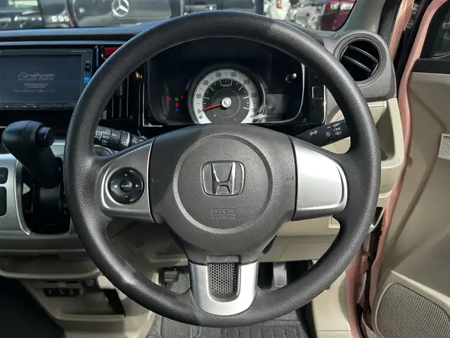 ホンダ Ｎ ＷＧＮ G Lパッケージ 滋賀県 2017(平29)年 8.7万km プレミアムピンクP 純正メモリーナビ/【Bluetooth/CD/DVD/USB/フルセグ】/バックカメラ/オートエアコン/衝突軽減ブレーキ/横滑り防止/ビルトインETC/スマートキー/プッシュスタート/ステアリングリモコン