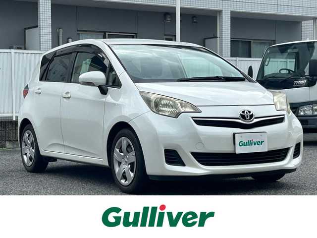 トヨタ ラクティス G 愛知県 2012(平24)年 14.7万km ホワイトパールクリスタルシャイン ワンオーナー/純正SDナビ(FM/AM/CD/DVD/BT/フルセグ)/ドライブレコーダー/電動格納ミラー/純正フロアマット/クルーズコントロール/ETC/オートライト/ドアバイザー/プッシュスタート/スマートキー・スペアキー１本/ステアリングリモコン/ABS/取扱説明書・保証書
