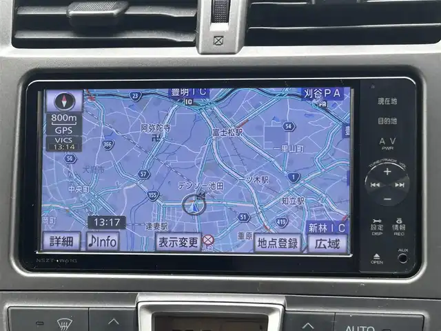 トヨタ ラクティス G 愛知県 2012(平24)年 14.7万km ホワイトパールクリスタルシャイン ワンオーナー/純正SDナビ(FM/AM/CD/DVD/BT/フルセグ)/ドライブレコーダー/電動格納ミラー/純正フロアマット/クルーズコントロール/ETC/オートライト/ドアバイザー/プッシュスタート/スマートキー・スペアキー１本/ステアリングリモコン/ABS/取扱説明書・保証書