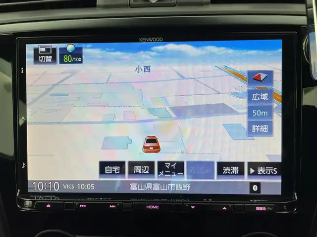 スバル ＷＲＸ ＳＴＩ STI 富山県 2019(令1)年 7.6万km WRブルーパール ワンオーナー/4WD/純正ナビ【KXM-H803】/（AM/FM/CD/DVD/SD/USB/BT）/フルセグTV/バック/サイドカメラ/HKSターボタイマー/純正大型リヤスポイラー/純正ブレーキキャリパー/純正１８インチAW/SUPERCAT　A52/トランクサブウーファー/純正デジタルインナーミラー/ナンバーステー/暗証コード式キーレスエントリー/スバルリヤビークルディテクション/ハイビームアシスト/LEDヘッドライト/ハーフレザーシート/前席シートヒーター/ETC/ドライブレコーダー/スマートキー×２/プッシュスタート/純正フロアマット/取扱説明書/保証書