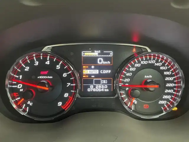スバル ＷＲＸ ＳＴＩ STI 富山県 2019(令1)年 7.6万km WRブルーパール ワンオーナー/4WD/純正ナビ【KXM-H803】/（AM/FM/CD/DVD/SD/USB/BT）/フルセグTV/バック/サイドカメラ/HKSターボタイマー/純正大型リヤスポイラー/純正ブレーキキャリパー/純正１８インチAW/SUPERCAT　A52/トランクサブウーファー/純正デジタルインナーミラー/ナンバーステー/暗証コード式キーレスエントリー/スバルリヤビークルディテクション/ハイビームアシスト/LEDヘッドライト/ハーフレザーシート/前席シートヒーター/ETC/ドライブレコーダー/スマートキー×２/プッシュスタート/純正フロアマット/取扱説明書/保証書