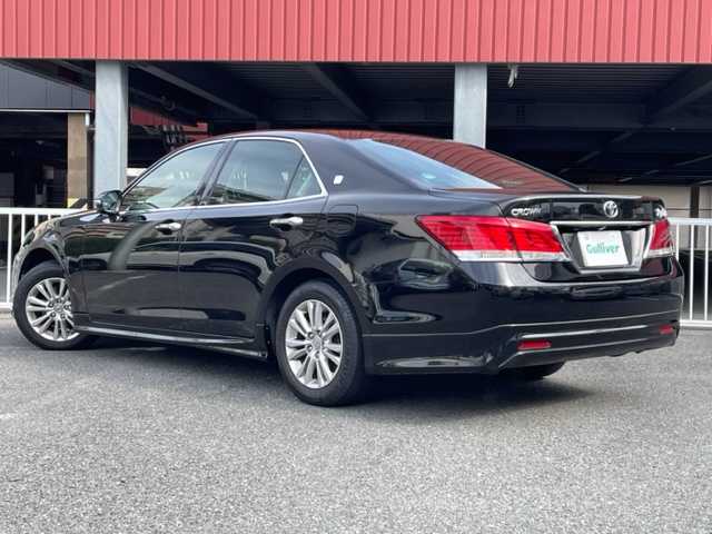 トヨタ クラウン ロイヤル ロイヤルサルーン 神奈川県 2015(平27)年 9万km ブラック 純正HDDナビ/・DTV/CD/DVD/MSV/BT		/バックカメラ/純正16インチAW/フロント/サイド/リアアンダーエアロ/革調シートカバー/フロントパワーシート/トランクイージークローザー/ビルトインETC		/前後ドライブレコーダー	/クルーズコントロール/オートライト/HIDヘッドライト/フォグランプ/プッシュEgスタート/ストップ		/スマートキー/W/サイド/カーテンエアバック/純正フロアマット/取扱説明書