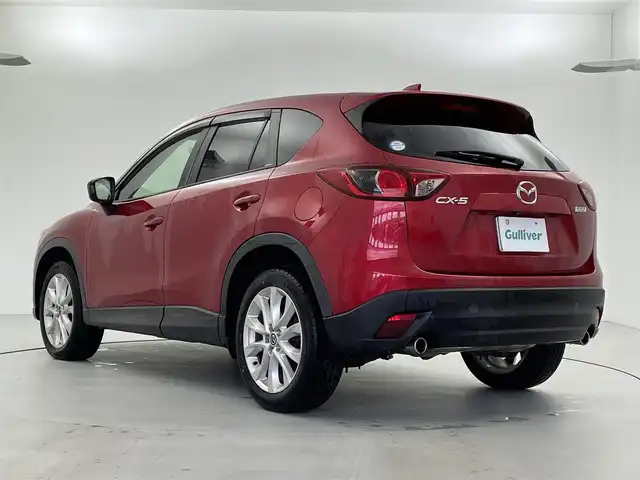 マツダ ＣＸ－５ XD Lパッケージ 福井県 2013(平25)年 8.8万km ソウルレッドプレミアムメタリック サンルーフ/衝突軽減ブレーキ/社外ナビ/バックカメラ/MTモード/革巻きステアリング/ステアリングスイッチ/クルーズコントロール/ドライブレコーダー/Autoライト/AFS/RVM/ラゲッジマット/ETC/レザーシート/パワーシート(D)/シートヒーター(D/N)/スマートキー/純正19インチアルミホイール