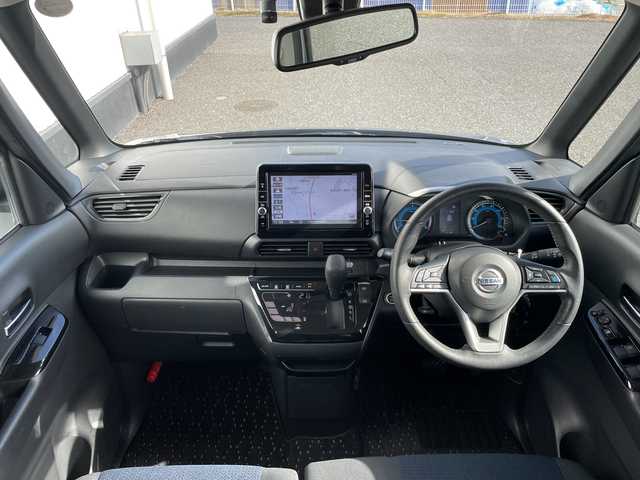 日産 ルークス HWS Gターボ プロパイロットED 千葉県 2021(令3)年 3.5万km チタニウムグレーメタリック 純正9インチナビ/(フルセグTV/BT/CD/DVD/FM/AM)/全周囲カメラ/プロパイロット/純正ドライブレコーダー/両側パワースライドドア/ETC/アイドリングストップ/LEDヘッドライト/フォグランプ/オートライト/ウィンカーミラー/電動格納ミラー/純正15インチAW/シートリフター/プッシュスタート/スマートキー/フロアマット/スペアキー/保証書