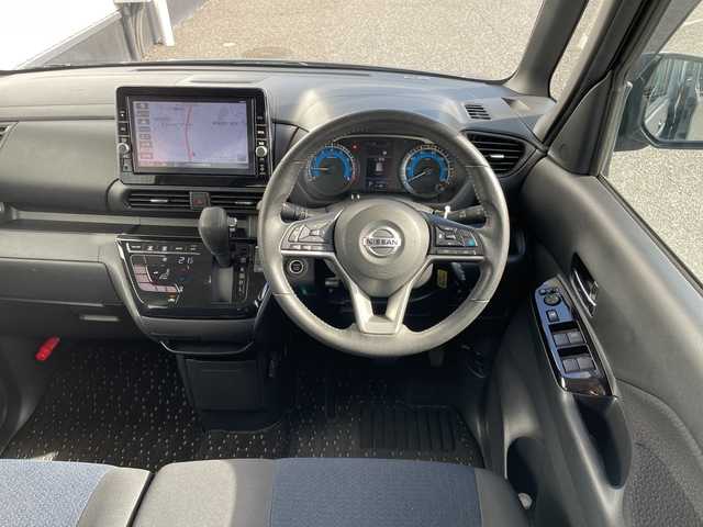 日産 ルークス HWS Gターボ プロパイロットED 千葉県 2021(令3)年 3.5万km チタニウムグレーメタリック 純正9インチナビ/(フルセグTV/BT/CD/DVD/FM/AM)/全周囲カメラ/プロパイロット/純正ドライブレコーダー/両側パワースライドドア/ETC/アイドリングストップ/LEDヘッドライト/フォグランプ/オートライト/ウィンカーミラー/電動格納ミラー/純正15インチAW/シートリフター/プッシュスタート/スマートキー/フロアマット/スペアキー/保証書