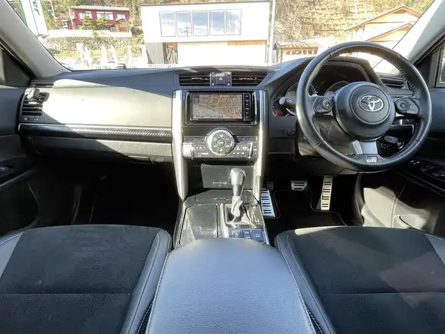 トヨタ マークＸ 250S GRスポーツ 岐阜県 2018(平30)年 7万km ホワイトパールクリスタルシャイン 純正ナビ(AM/FM/CD/DVD/Bluetooth)/ハーフレザーシート/パワーイージーアクセスシステム/クルーズコントロール/パドルシフト/社外アルミホイール/バックカメラ/ETC2.0/LEDBEAM/nanoe/電格ウィンカーミラー/保証書/取扱説明書/スペアキー