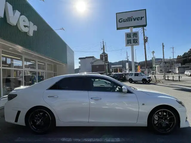 トヨタ マークＸ 250S GRスポーツ 岐阜県 2018(平30)年 7万km ホワイトパールクリスタルシャイン 純正ナビ(AM/FM/CD/DVD/Bluetooth)/ハーフレザーシート/パワーイージーアクセスシステム/クルーズコントロール/パドルシフト/社外アルミホイール/バックカメラ/ETC2.0/LEDBEAM/nanoe/電格ウィンカーミラー/保証書/取扱説明書/スペアキー