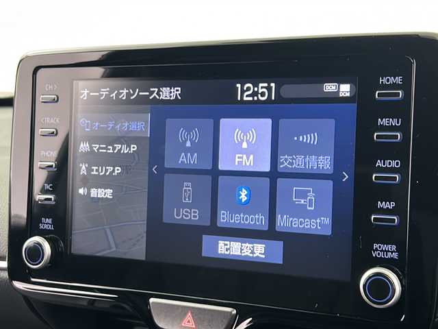 トヨタ ヤリスクロス Z 群馬県 2023(令5)年 0.7万km ブラックマイカ 雹害　純正８型ナビ　全周囲カメラ　ハーフレザーシート　シートヒーター　ステアリングヒーター　前後ドラレコ　ビルトインＥＴＣ　アダプティブクルーズコントロール　ＬＥＤライト　純正アルミホイール　禁煙