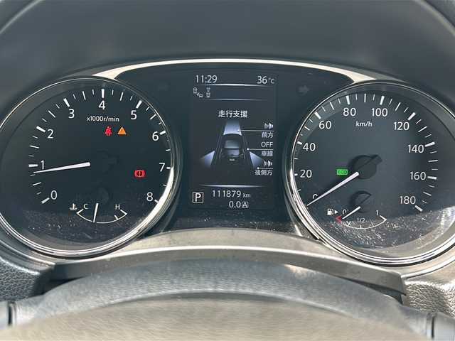 日産 エクストレイル 20Xt エマージェンシーブレーキ 埼玉県 2015(平27)年 11.2万km ダイヤモンドブラック (株)IDOMが運営する【じしゃロン熊谷店】の自社ローン専用車両になりますこちらは現金またはオートローンご利用時の価格です。自社ローンご希望の方は別途その旨お申付け下さい/純正ナビ/（フルセグTV/CD/DVD/AM/FM）/USB/AUX端子/ETC/全方位カメラ/クルーズコントロール/電動リアゲート/前席シートヒーター/ドライブレコーダー/ステアリングスイッチ/純正アルミホイール/純正フロアマット/純正ドアバイザー/スマートキー/プッシュスタート/LEDオートヘッドライト/フォグランプ/電動格納ミラー/車両・ナビ取扱説明書/保証書