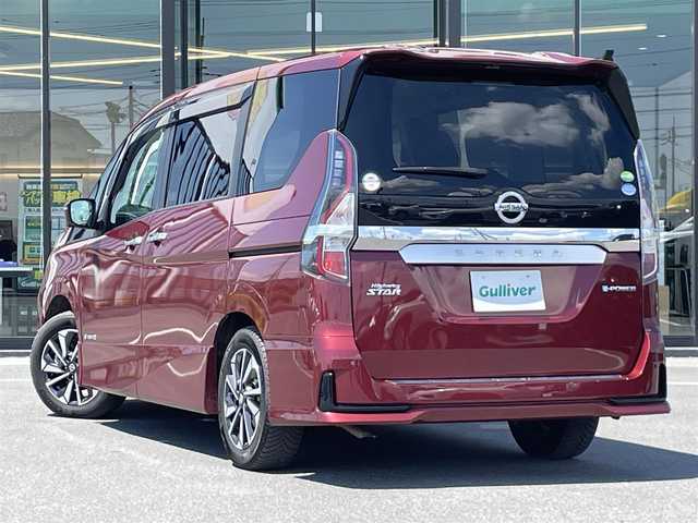 日産 セレナ e－パワー ハイウェイスター V 茨城県 2020(令2)年 6.8万km マルーンレッド 純正ナビ/【iPod・SD・ラジオ・TV・ウォークマン・USB・CD・BT・AUX】/全方位カメラ/ETC/前後コーナーセンサー/レーダークルコン/プロパイロット/BSM/パーキングアシスト/両側パワスラ/後席AAC/ブレーキホールド/フロアマット/純正アルミホイール/電格ミラー/ウインカーミラー/ドアバイザー