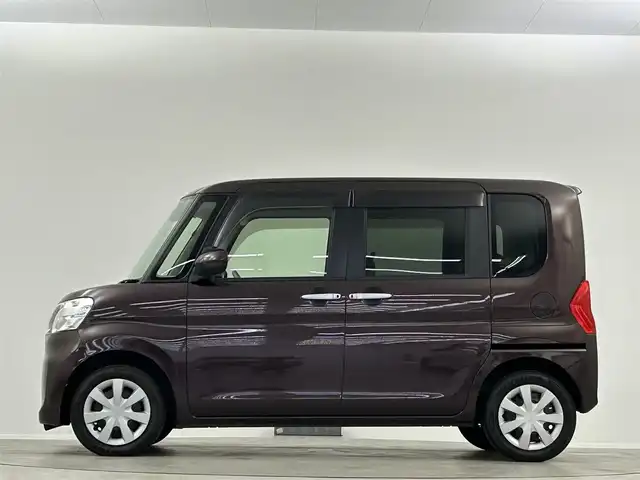 ダイハツ タント X LTD SA Ⅲ 埼玉県 2018(平30)年 3.8万km プラムブラウンクリスタルマイカ 純正ナビ　Ｂｌｕｅｔｏｏｔｈ　フルセグＴＶ　アラウンドビューモニター　両側パワースライドドア　シートヒーター　オートマチックハイビーム　スマートキー アイドリングストップ 純正LEDヘッドライト