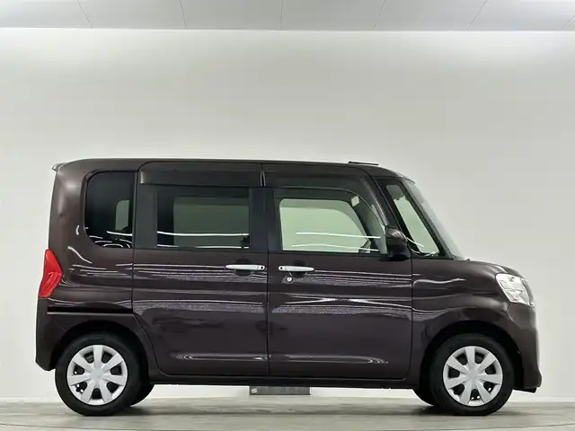 ダイハツ タント X LTD SA Ⅲ 埼玉県 2018(平30)年 3.8万km プラムブラウンクリスタルマイカ 純正ナビ　Ｂｌｕｅｔｏｏｔｈ　フルセグＴＶ　アラウンドビューモニター　両側パワースライドドア　シートヒーター　オートマチックハイビーム　スマートキー アイドリングストップ 純正LEDヘッドライト