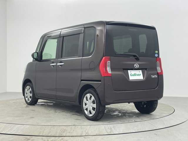 ダイハツ タント X LTD SA Ⅲ 熊本県 2018(平30)年 3.8万km プラムブラウンクリスタルマイカ 純正ナビ　Ｂｌｕｅｔｏｏｔｈ　フルセグＴＶ　アラウンドビューモニター　両側パワースライドドア　シートヒーター　オートマチックハイビーム　スマートキー アイドリングストップ 純正LEDヘッドライト